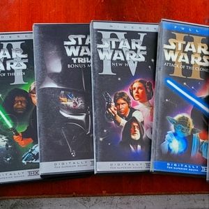 6 pieces Stars DVD's
